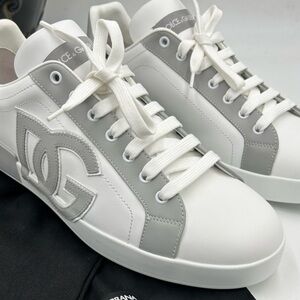 Men's Dolce & Gabbana leather Portofino sneaker . Size 12